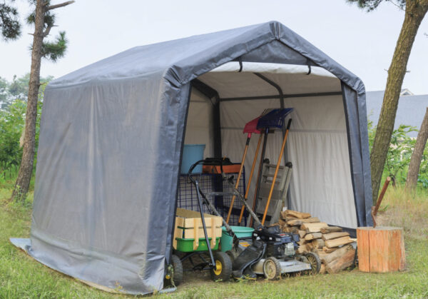 WeatherFast Garden Shed - 8 ft. W x 8 ft. D x 7 ft. H